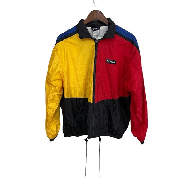 Catalina Retro Gorpcore Color Block Windbreaker Jacket - Picture 3 of 14